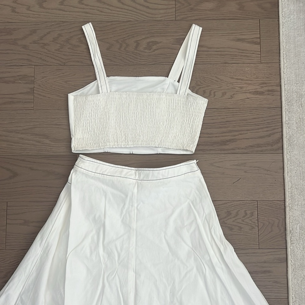 White Women's Skirt Set - Picture 6 of 7